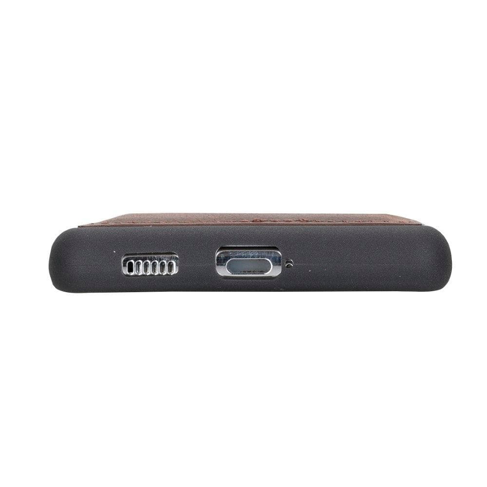 Flex Cover Leather Samsung Galaxy S21 Ultra Case with Card Holder