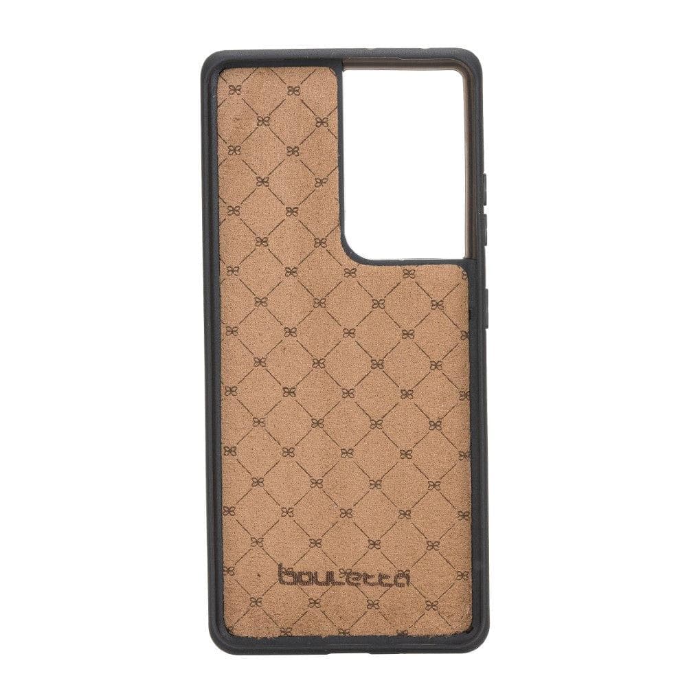 Flex Cover Leather Samsung Galaxy S21 Ultra Case with Card Holder