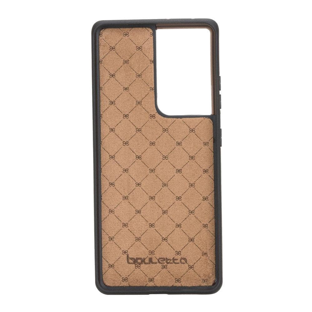 Flex Cover Leather Samsung Galaxy S21 Ultra Case with Card Holder