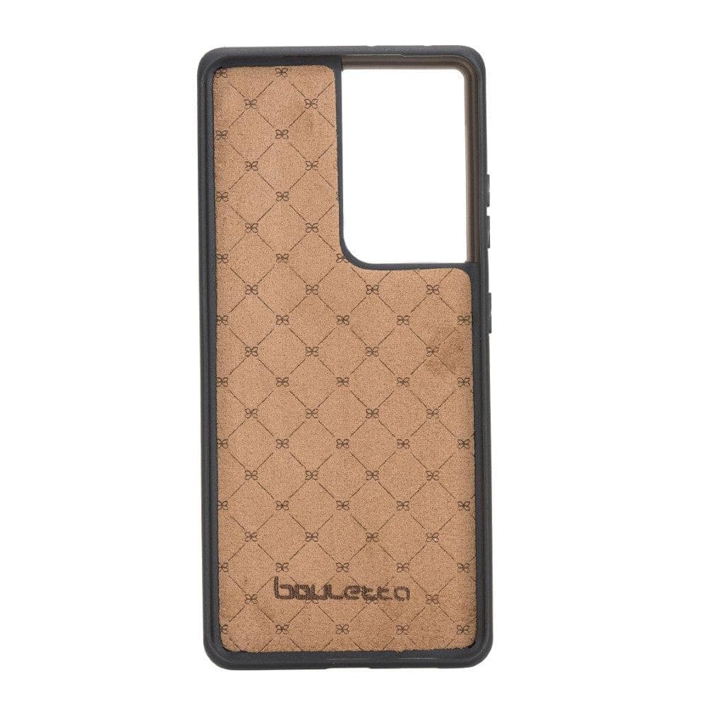 Flex Cover Leather Samsung Galaxy S21 Ultra Case with Card Holder