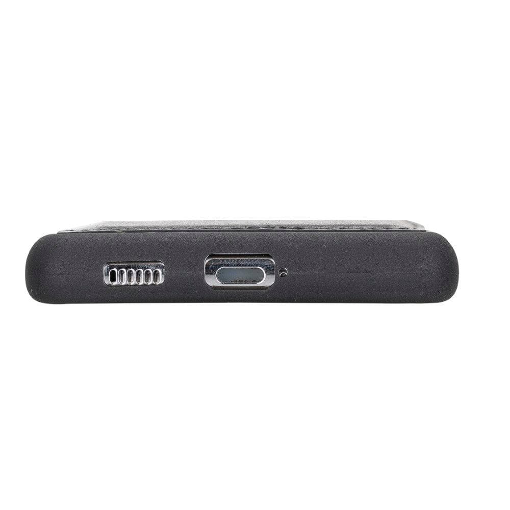 Flex Cover Leather Samsung Galaxy S21 Ultra Case with Card Holder