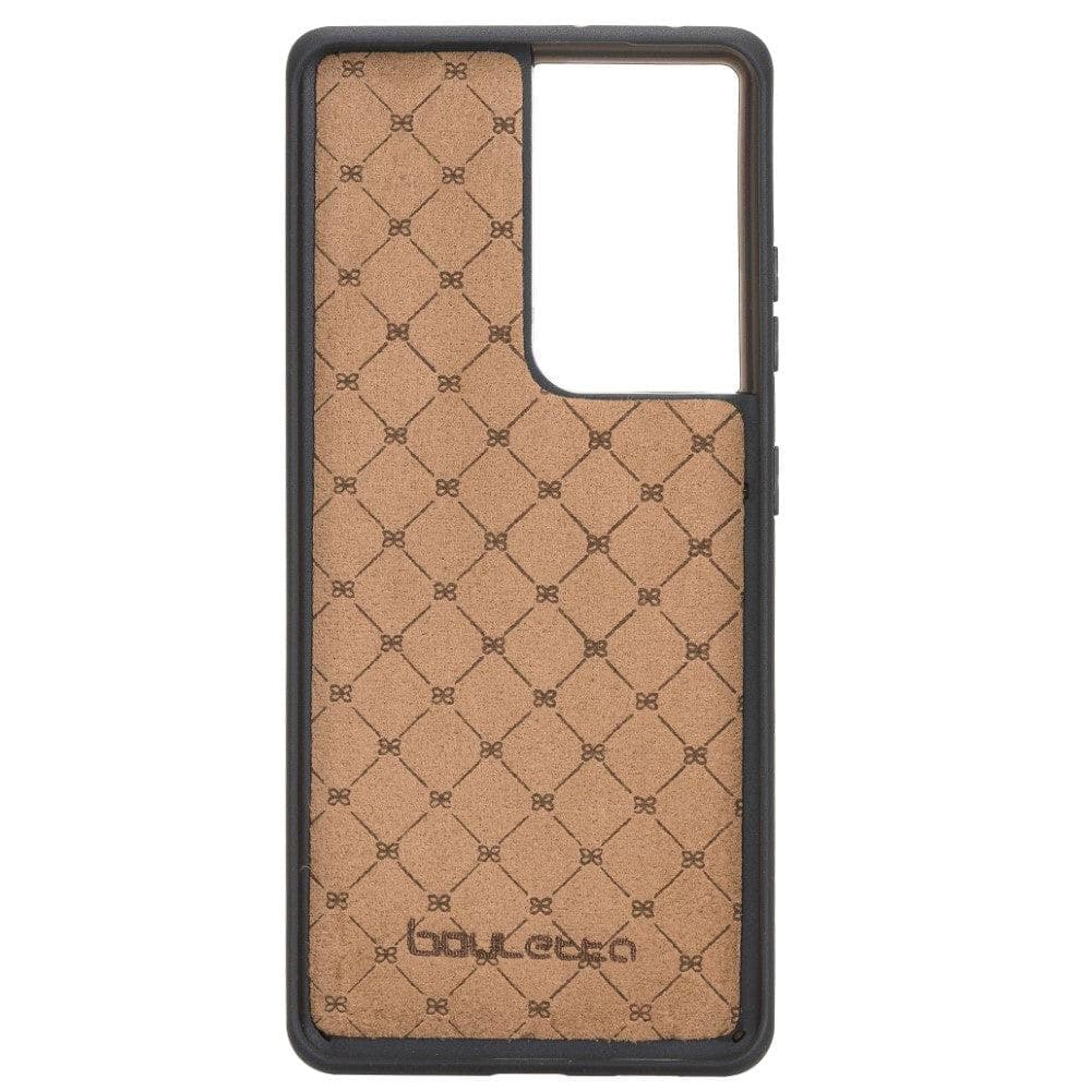 Flex Cover Leather Samsung Galaxy S21 Ultra Case with Card Holder