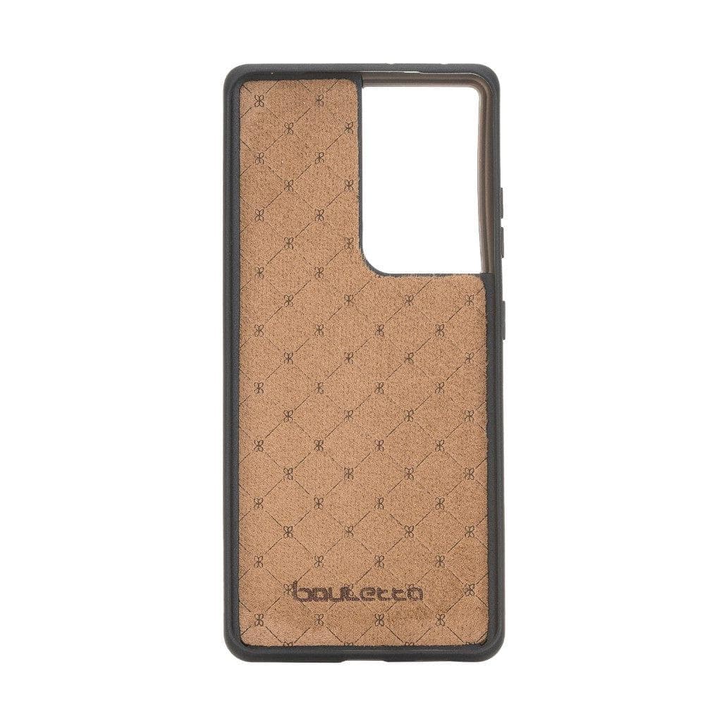 Flex Cover Leather Samsung Galaxy S21 Ultra Case with Card Holder