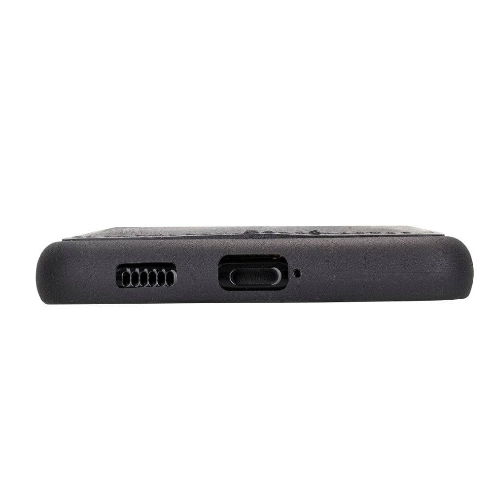 Flex Cover Leather Samsung Galaxy S21 Ultra Case with Card Holder