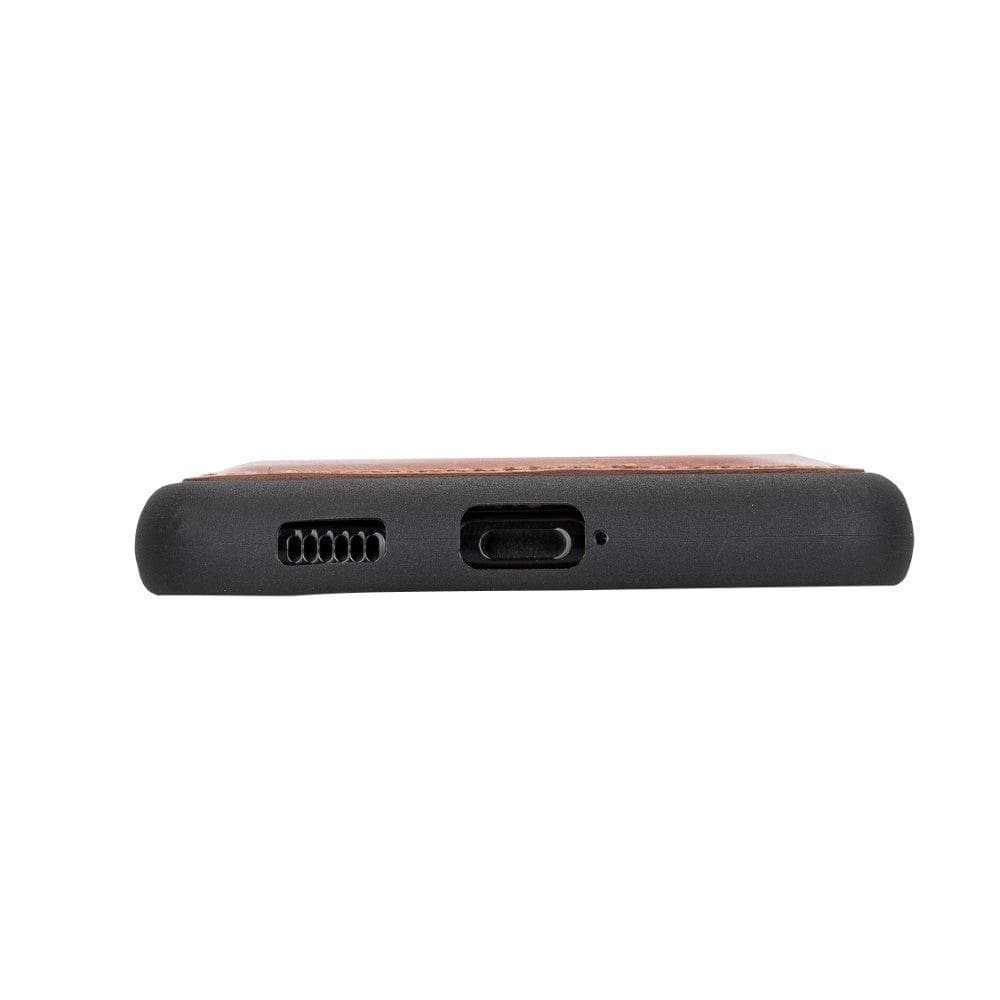 Flex Cover Leather Samsung Galaxy S21 Ultra Case with Card Holder