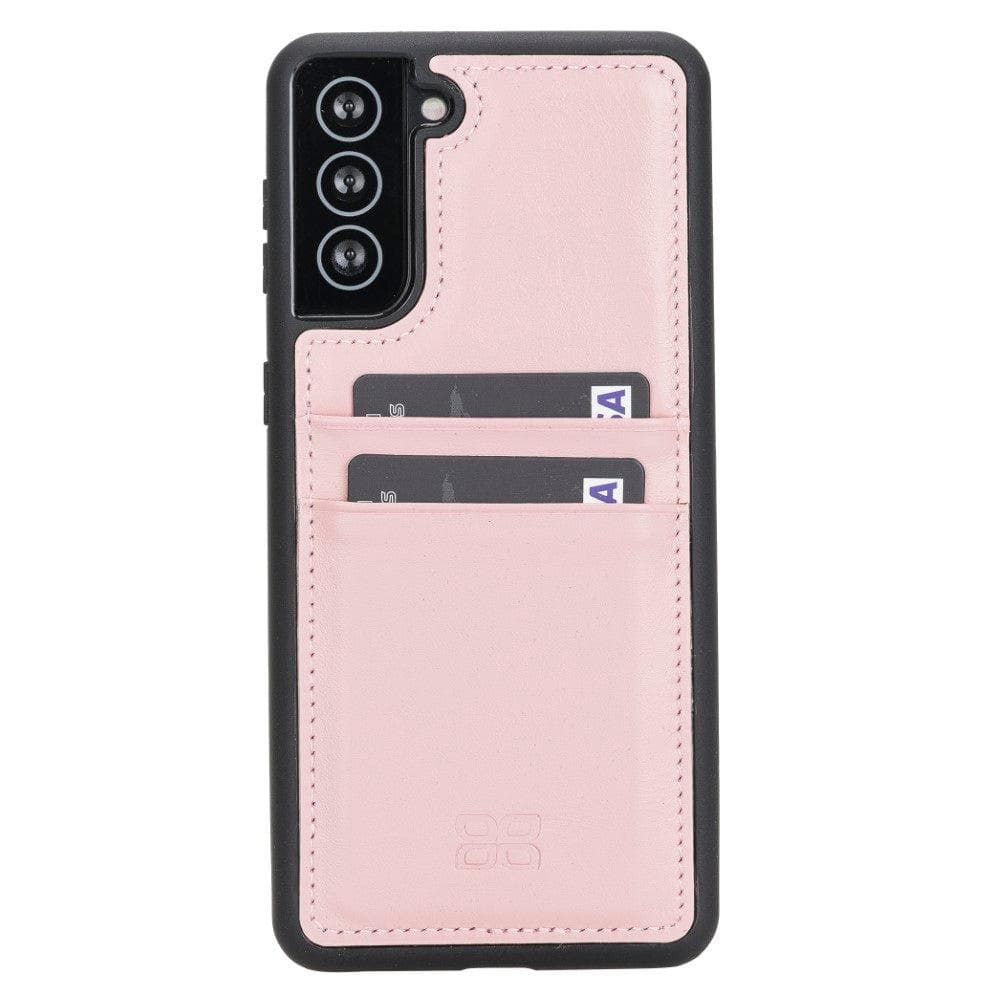 Flex Cover Leather Samsung Galaxy S21 Ultra Case with Card Holder