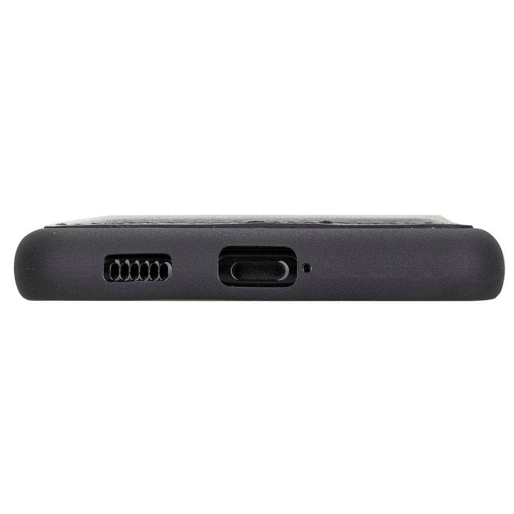 Flex Cover Leather Samsung Galaxy S21 Ultra Case with Card Holder