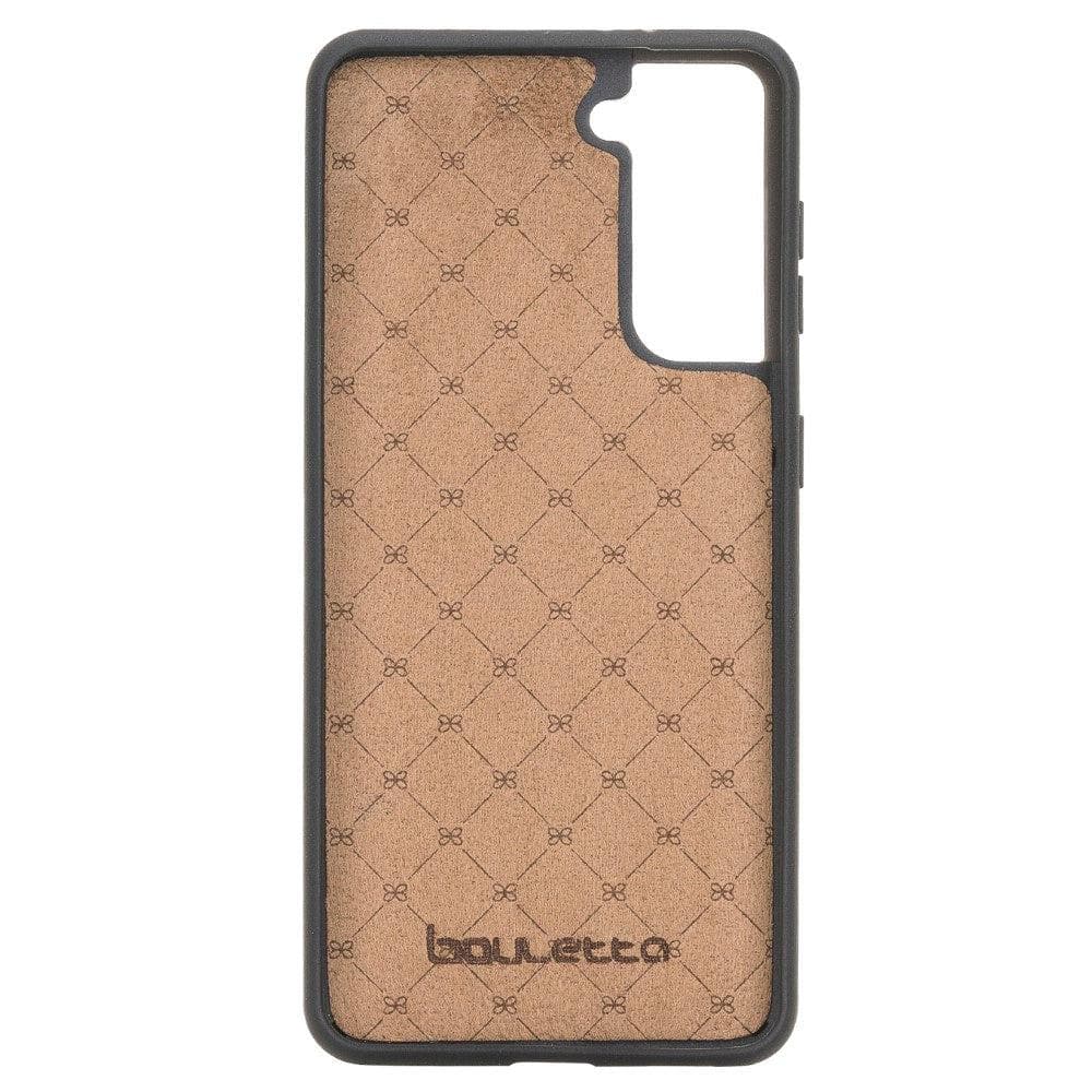 Flex Cover Leather Samsung Galaxy S21 Ultra Case with Card Holder