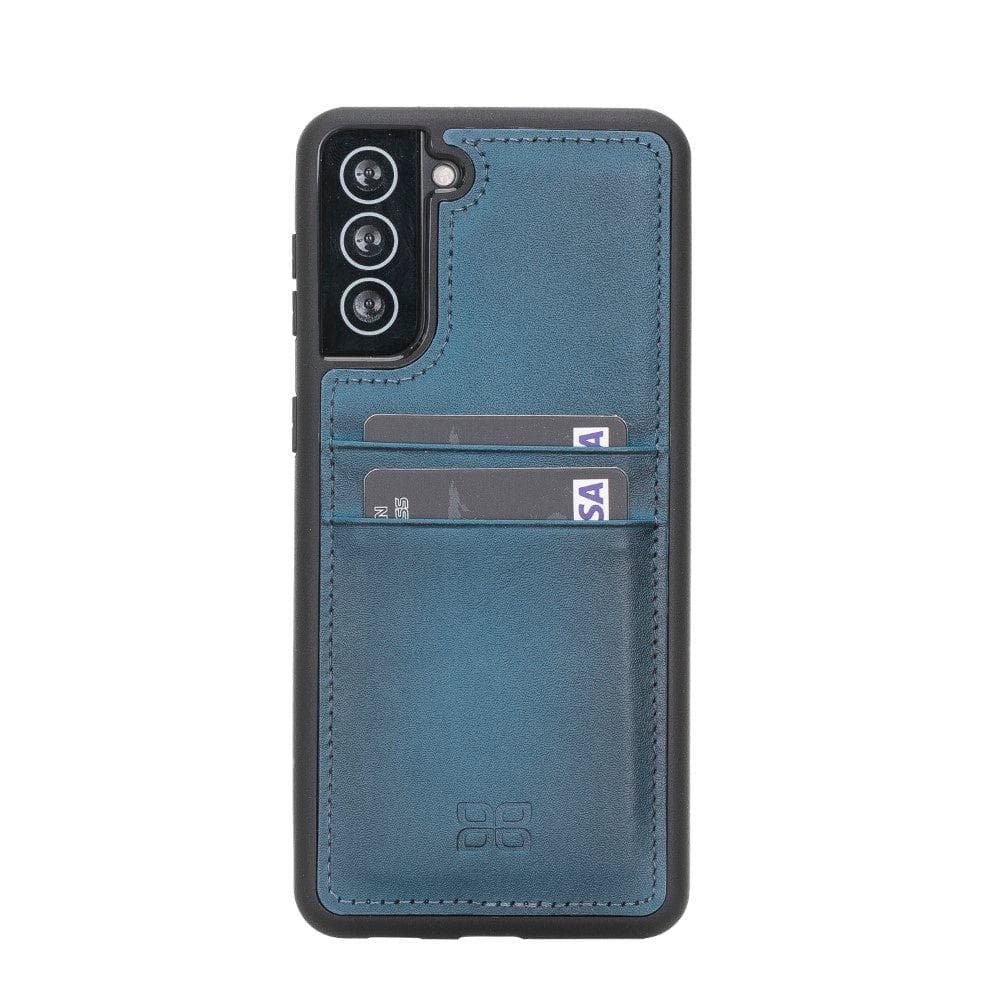 Flex Cover Leather Samsung Galaxy S21 Ultra Case with Card Holder