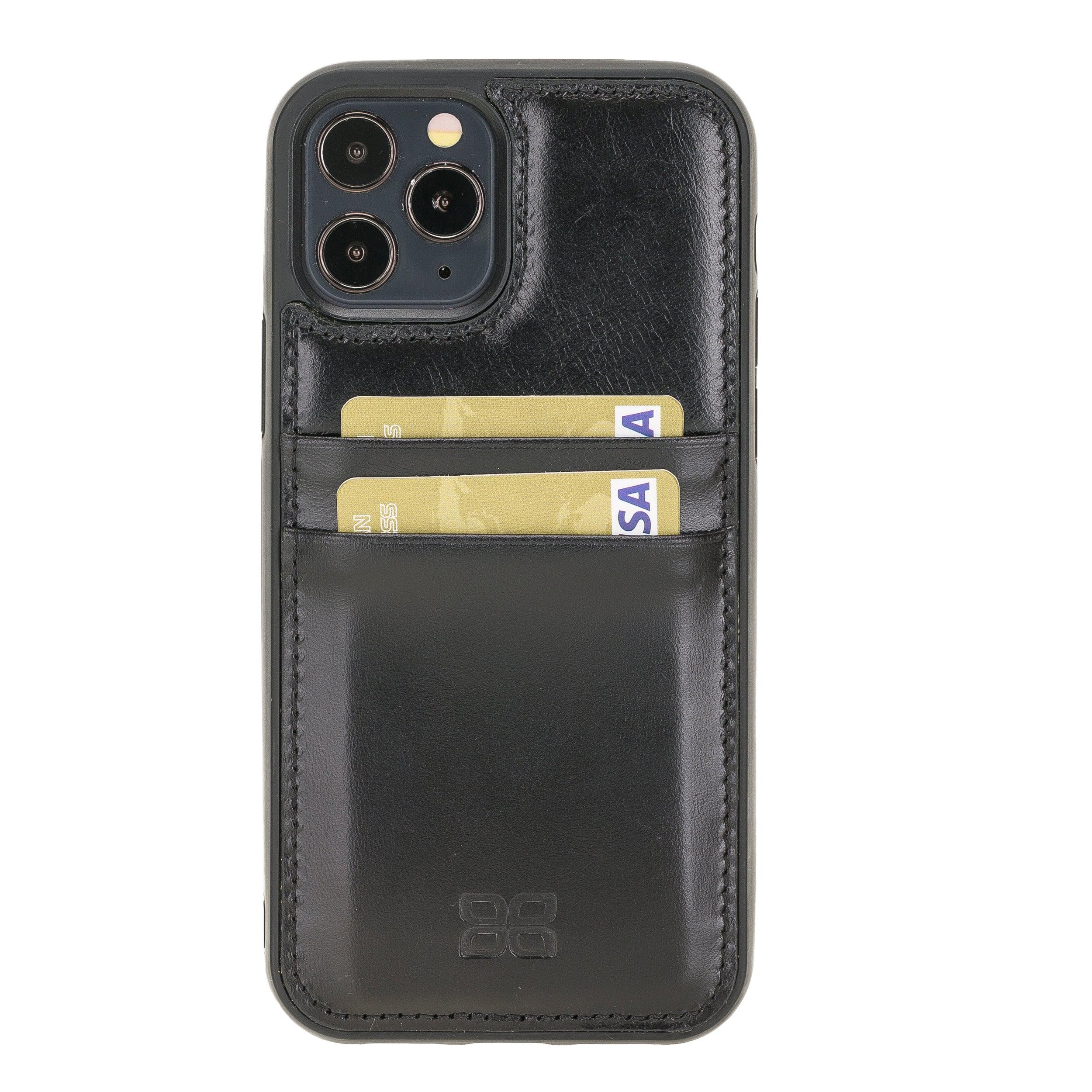 Flex Cover Leather iPhone 12 Pro Max Case with Card Holder