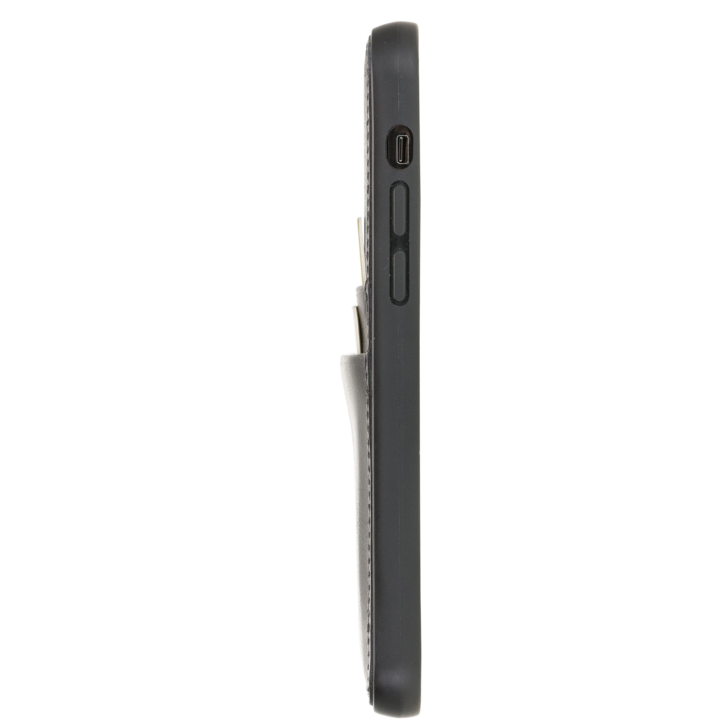 Flex Cover Leather iPhone 12 Pro Max Case with Card Holder