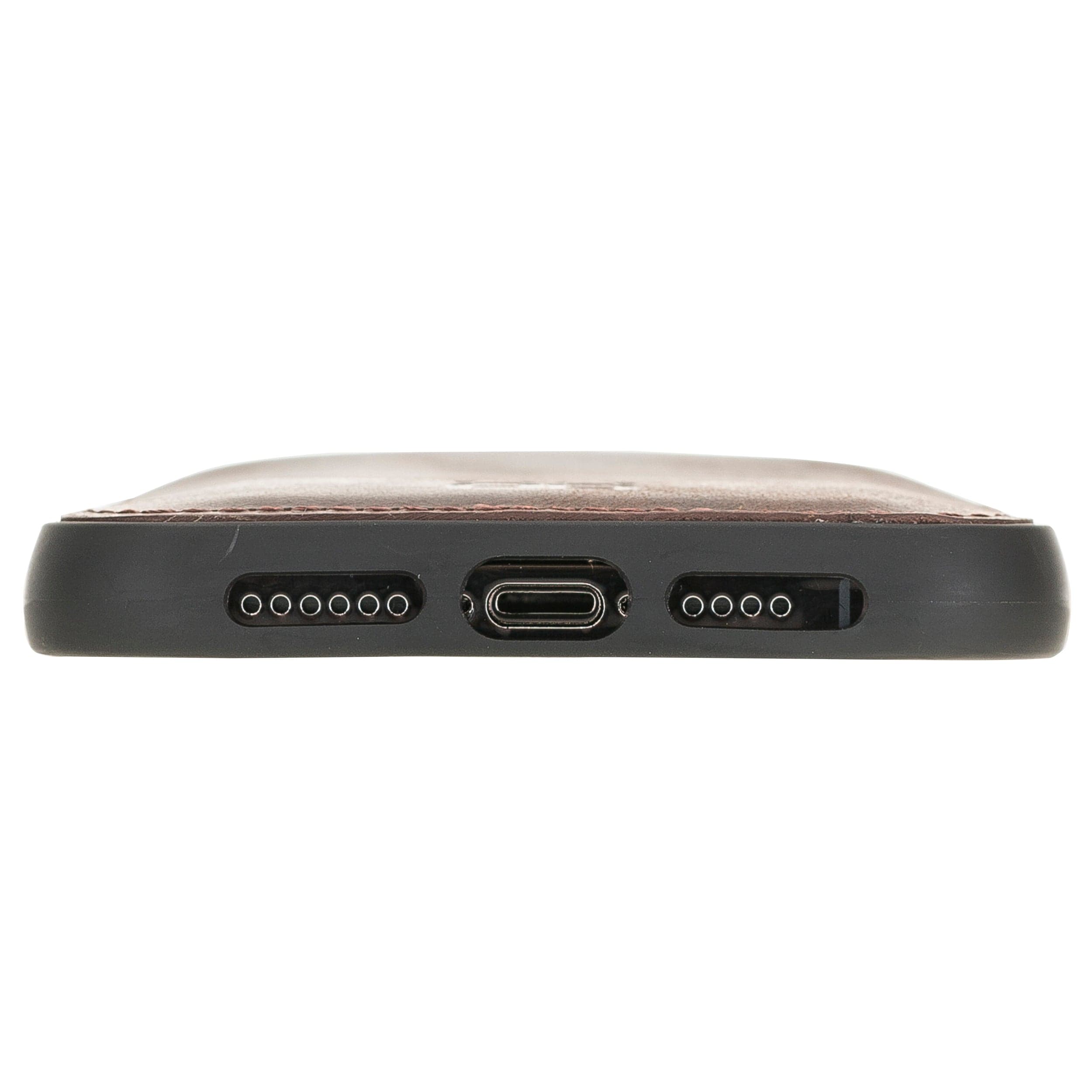 Flex Cover Leather iPhone 12 Pro Max Case with Card Holder