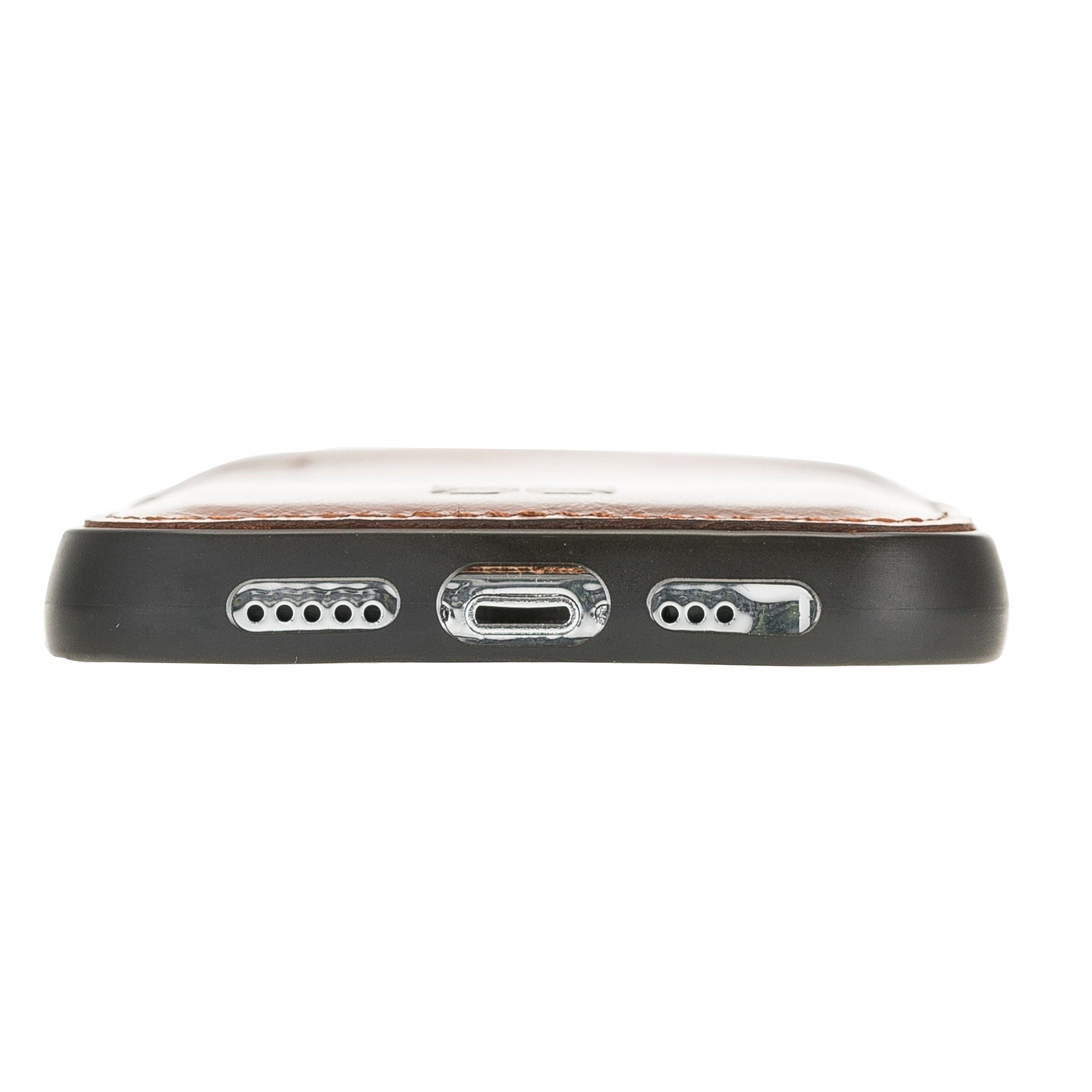 Flex Cover Leather iPhone 12 Mini Case with Card Holder