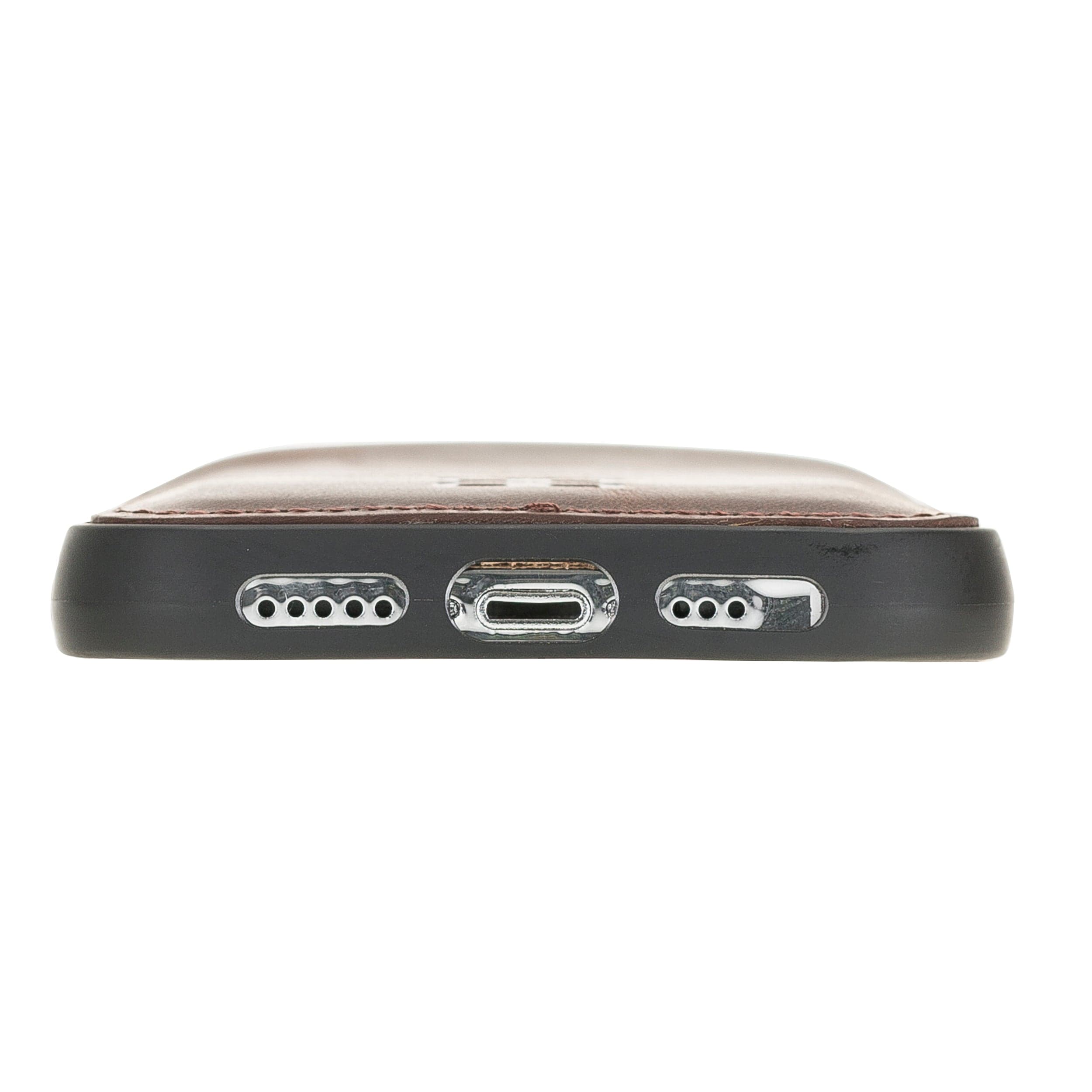 Flex Cover Leather iPhone 12 Mini Case with Card Holder