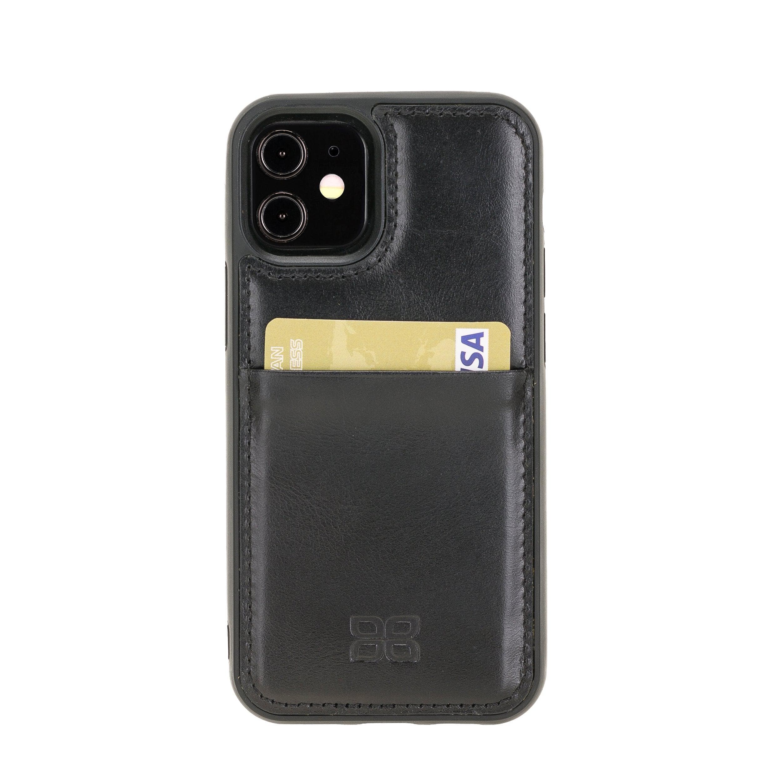 Flex Cover Leather iPhone 12 Pro Max Case with Card Holder