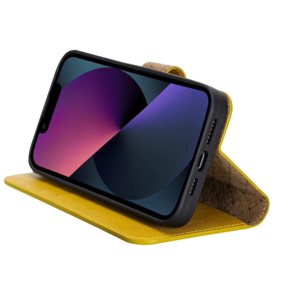 Magic iPhone 13 Pro Max Colorful Leather Detachable Wallet Case