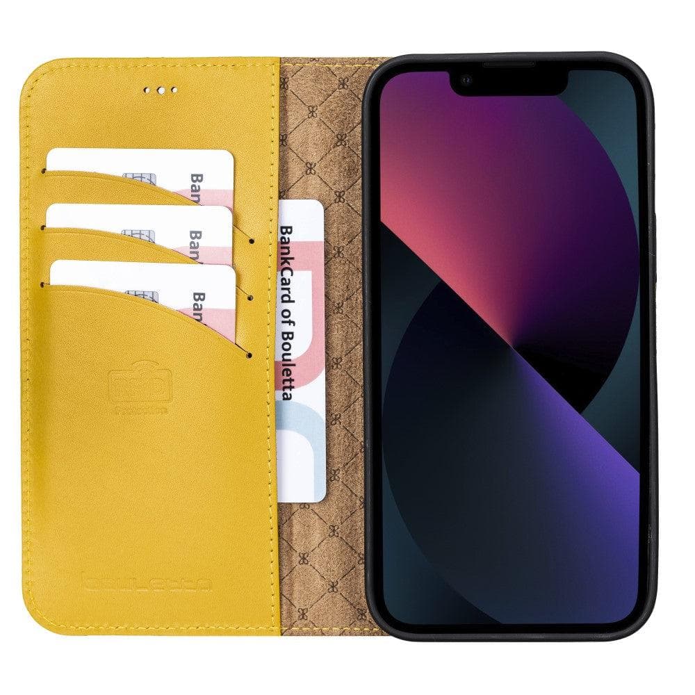 Magic iPhone 13 Pro Max Colorful Leather Detachable Wallet Case