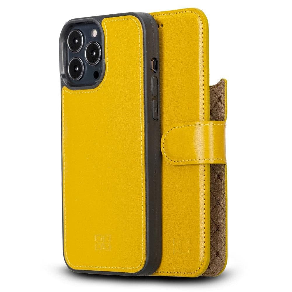 Magic iPhone 13 Colorful Leather Detachable Wallet Case
