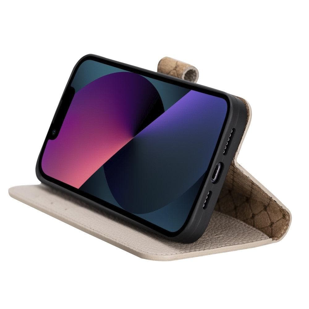 Magic iPhone 13 Pro Colorful Leather Detachable Wallet Case