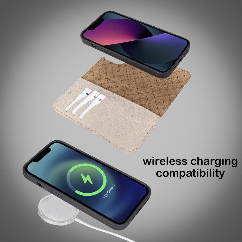 Magic iPhone 13 Pro Colorful Leather Detachable Wallet Case