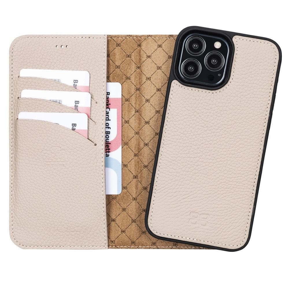 Magic iPhone 13 Pro Max Colorful Leather Detachable Wallet Case