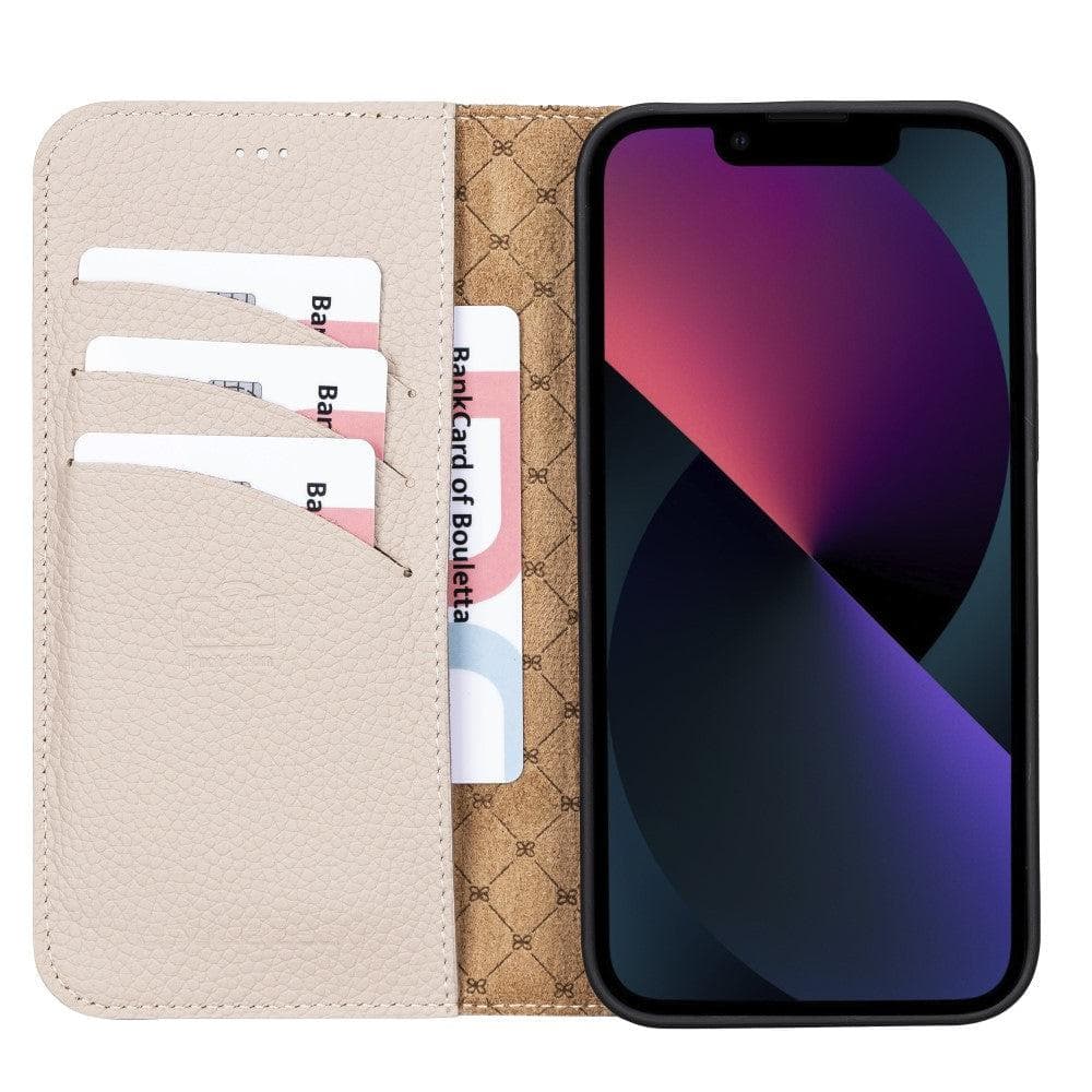 Magic iPhone 13 Pro Max Colorful Leather Detachable Wallet Case