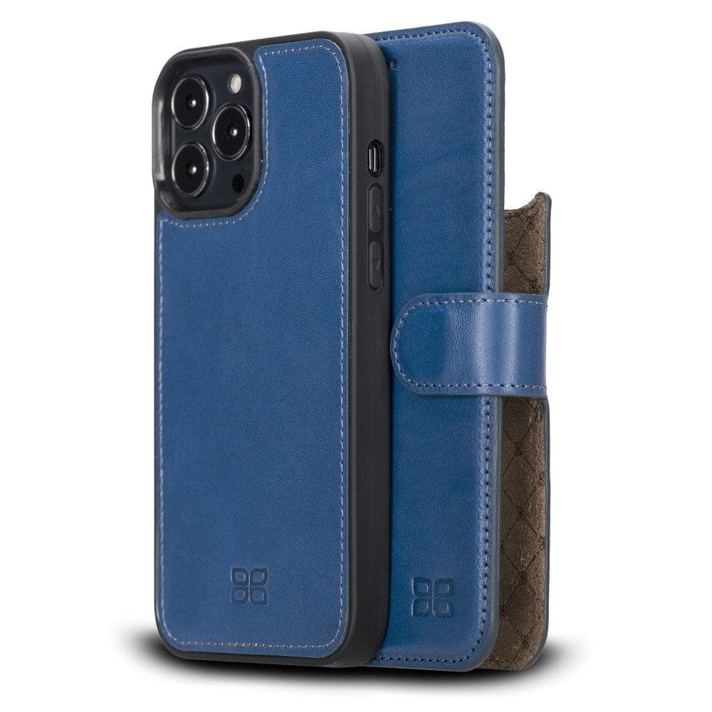 Magic iPhone 13 Pro Max Colorful Leather Detachable Wallet Case