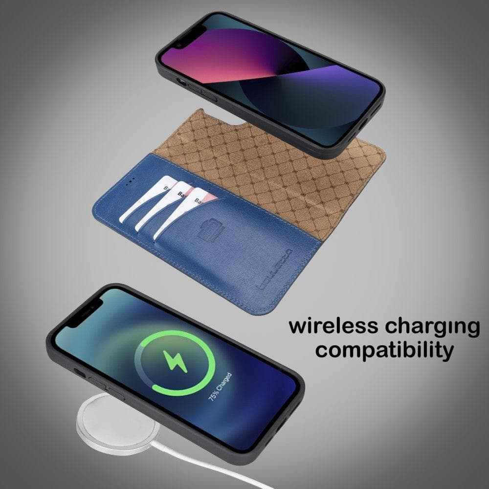 Magic iPhone 13 Pro Colorful Leather Detachable Wallet Case