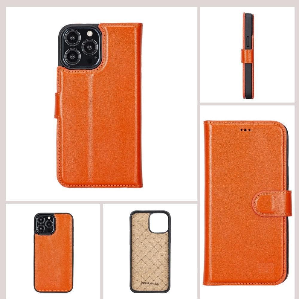 Magic iPhone 13 Pro Max Colorful Leather Detachable Wallet Case