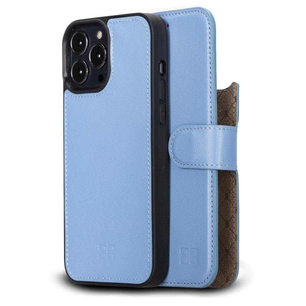 Magic iPhone 13 Pro Max Colorful Leather Detachable Wallet Case
