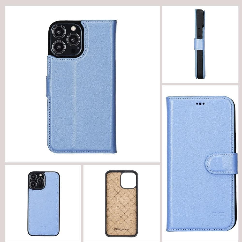 Magic iPhone 13 Pro Colorful Leather Detachable Wallet Case