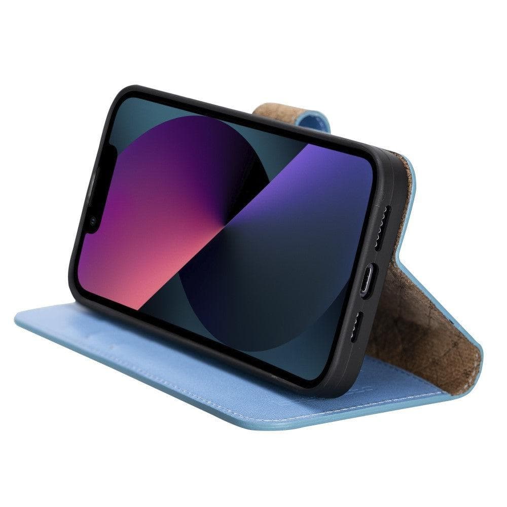 Magic iPhone 13 Pro Max Colorful Leather Detachable Wallet Case