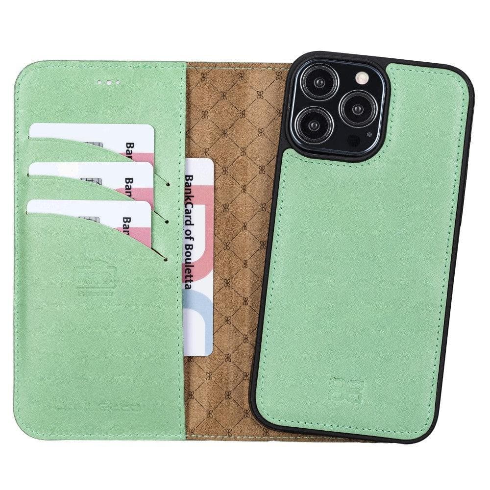 Magic iPhone 13 Colorful Leather Detachable Wallet Case