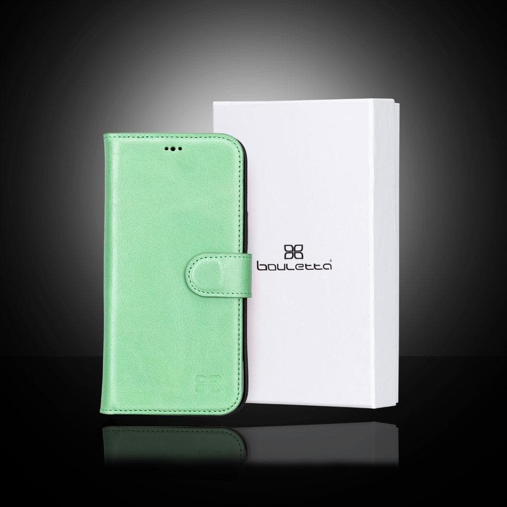 Magic iPhone 13 Pro Max Colorful Leather Detachable Wallet Case
