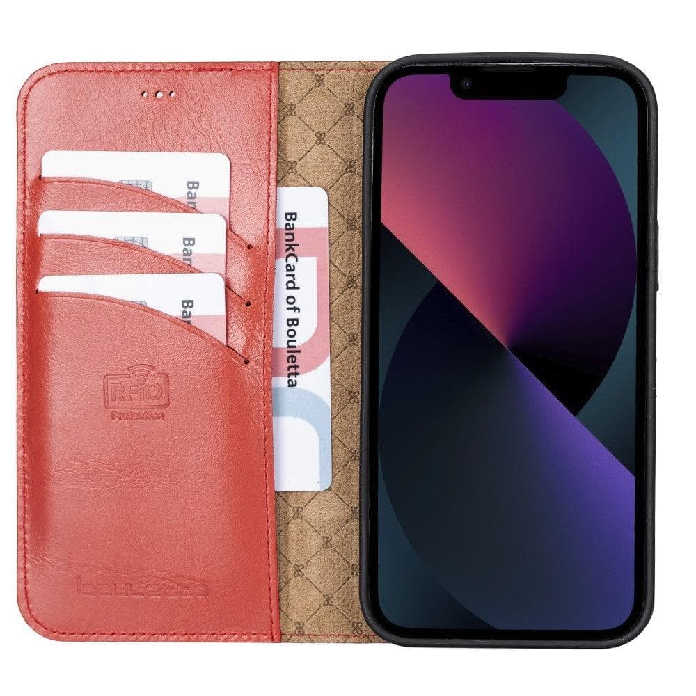 Magic iPhone 13 Pro Max Colorful Leather Detachable Wallet Case