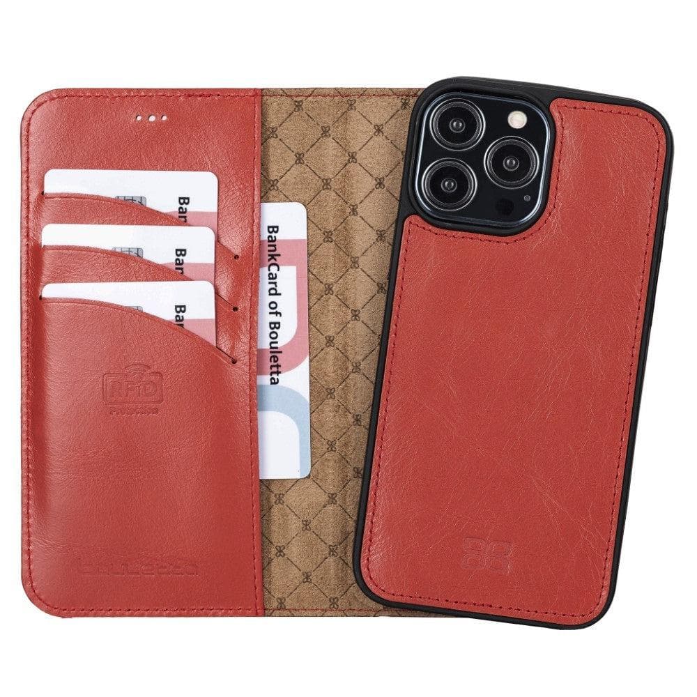 Magic iPhone 13 Colorful Leather Detachable Wallet Case