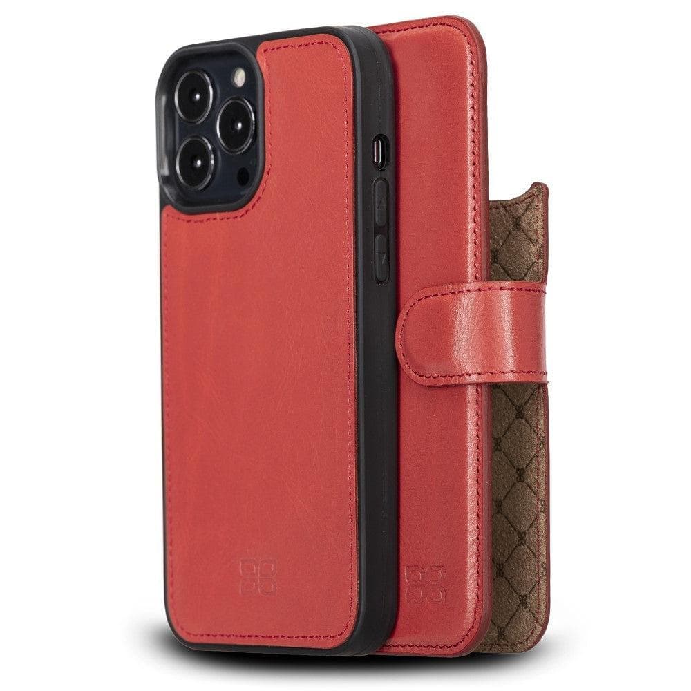 Magic iPhone 13 Pro Max Colorful Leather Detachable Wallet Case