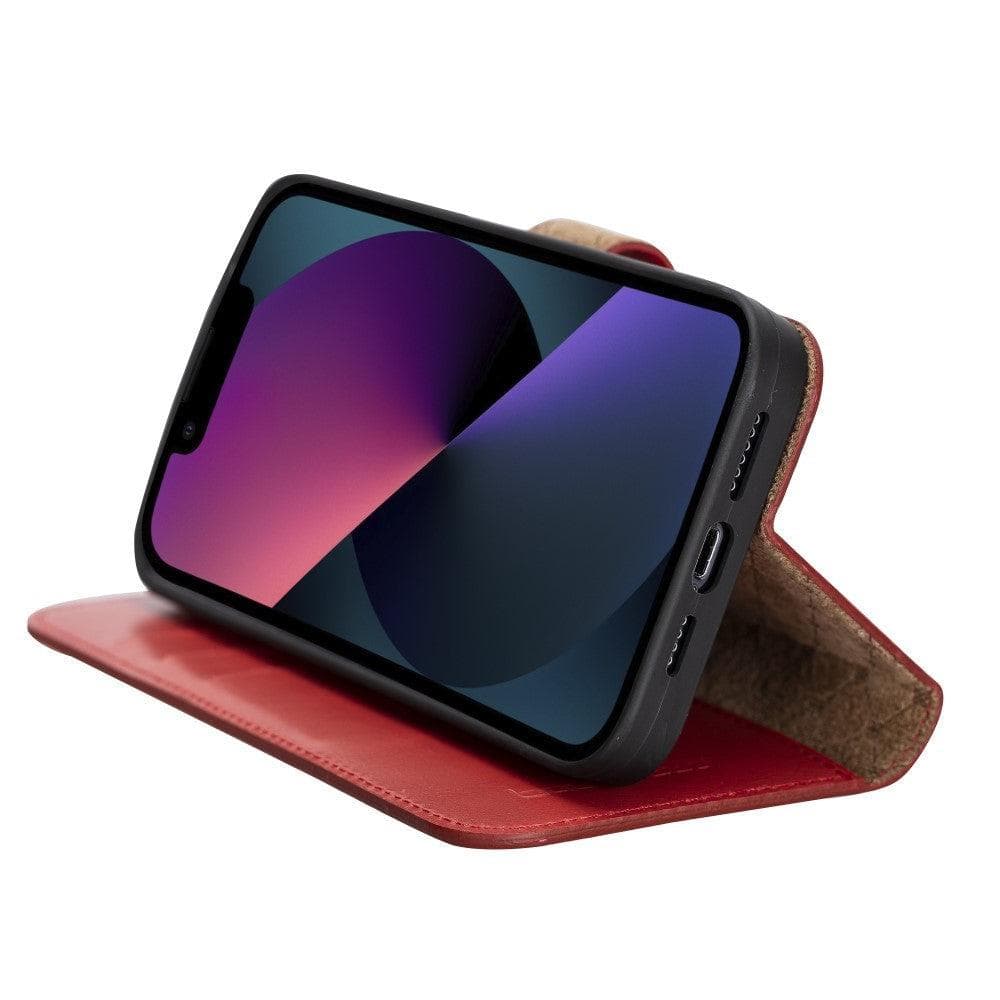 Magic iPhone 13 Pro Max Colorful Leather Detachable Wallet Case