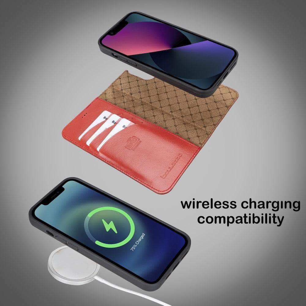 Magic iPhone 13 Pro Colorful Leather Detachable Wallet Case