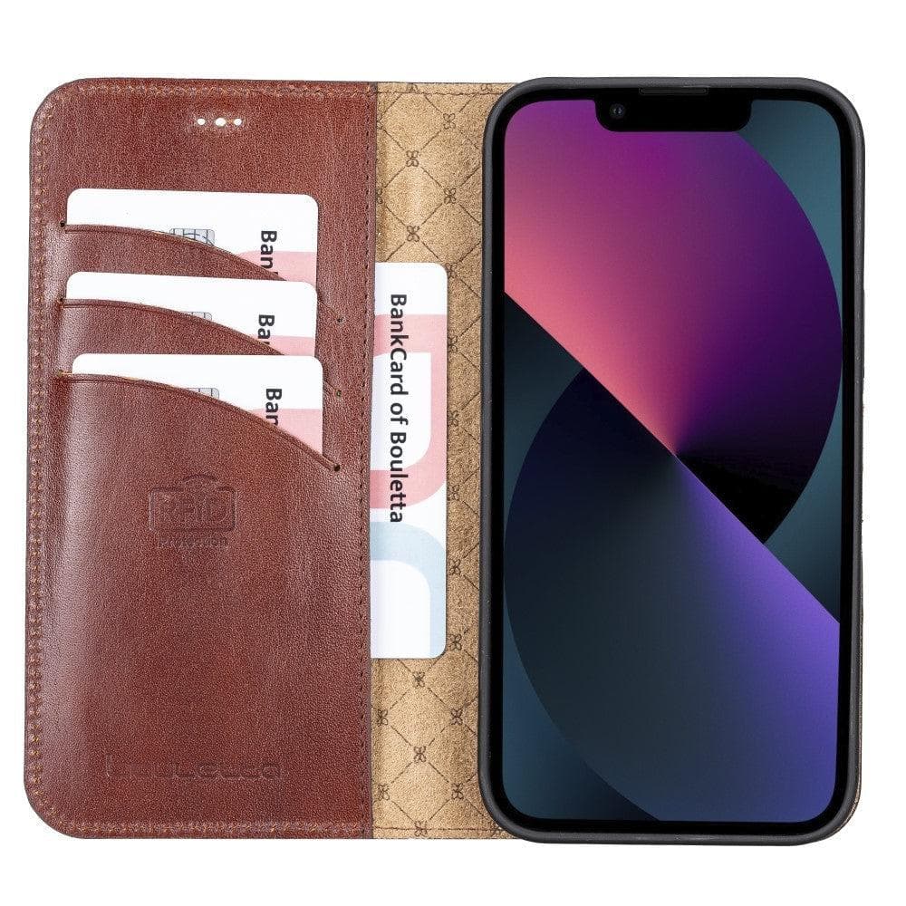 Magic iPhone 13 Pro Max Colorful Leather Detachable Wallet Case