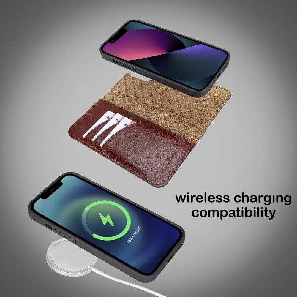 Magic iPhone 13 Pro Colorful Leather Detachable Wallet Case