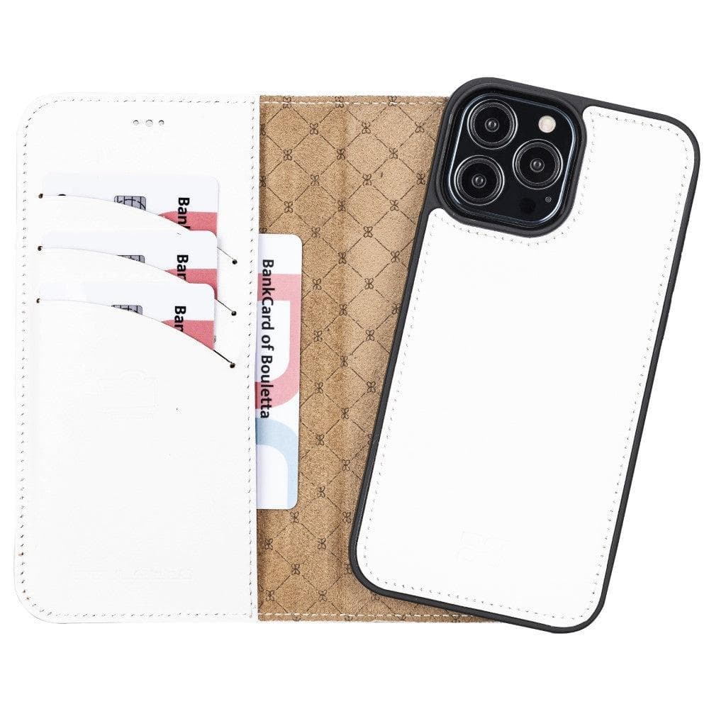 Magic iPhone 13 Pro Max Colorful Leather Detachable Wallet Case