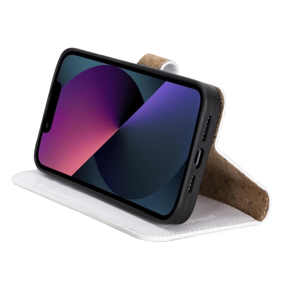 Magic iPhone 13 Pro Max Colorful Leather Detachable Wallet Case