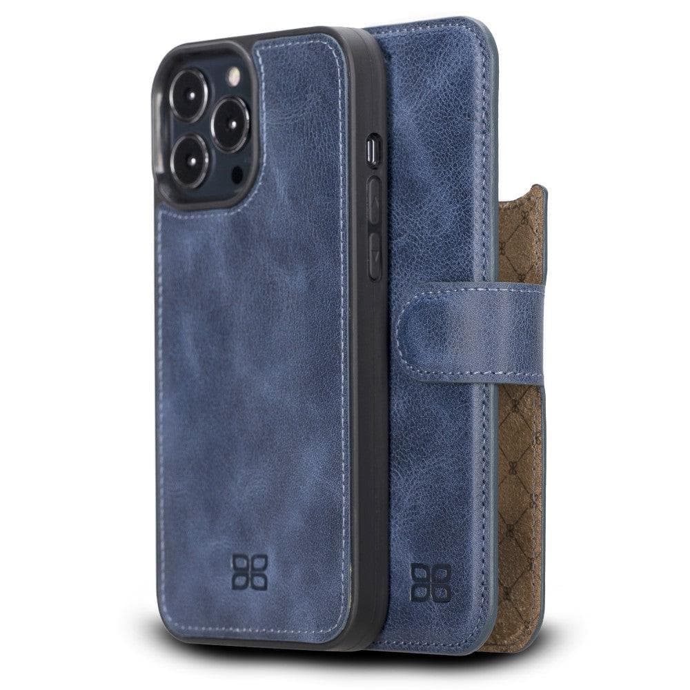 Magic iPhone 13 Pro Max Colorful Leather Detachable Wallet Case
