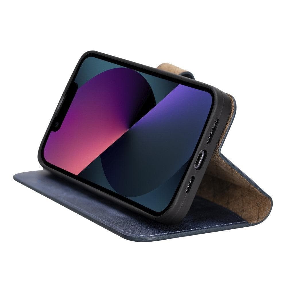 Magic iPhone 13 Pro Max Colorful Leather Detachable Wallet Case