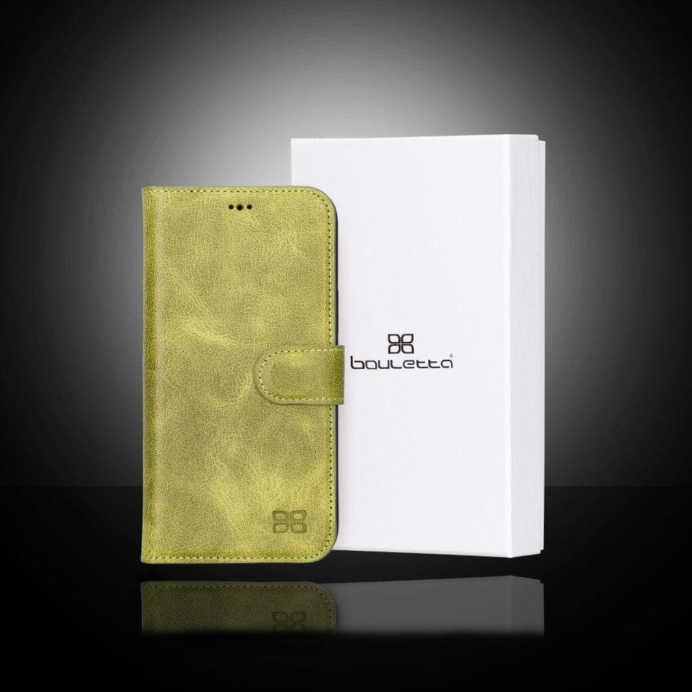 Magic iPhone 13 Pro Max Colorful Leather Detachable Wallet Case
