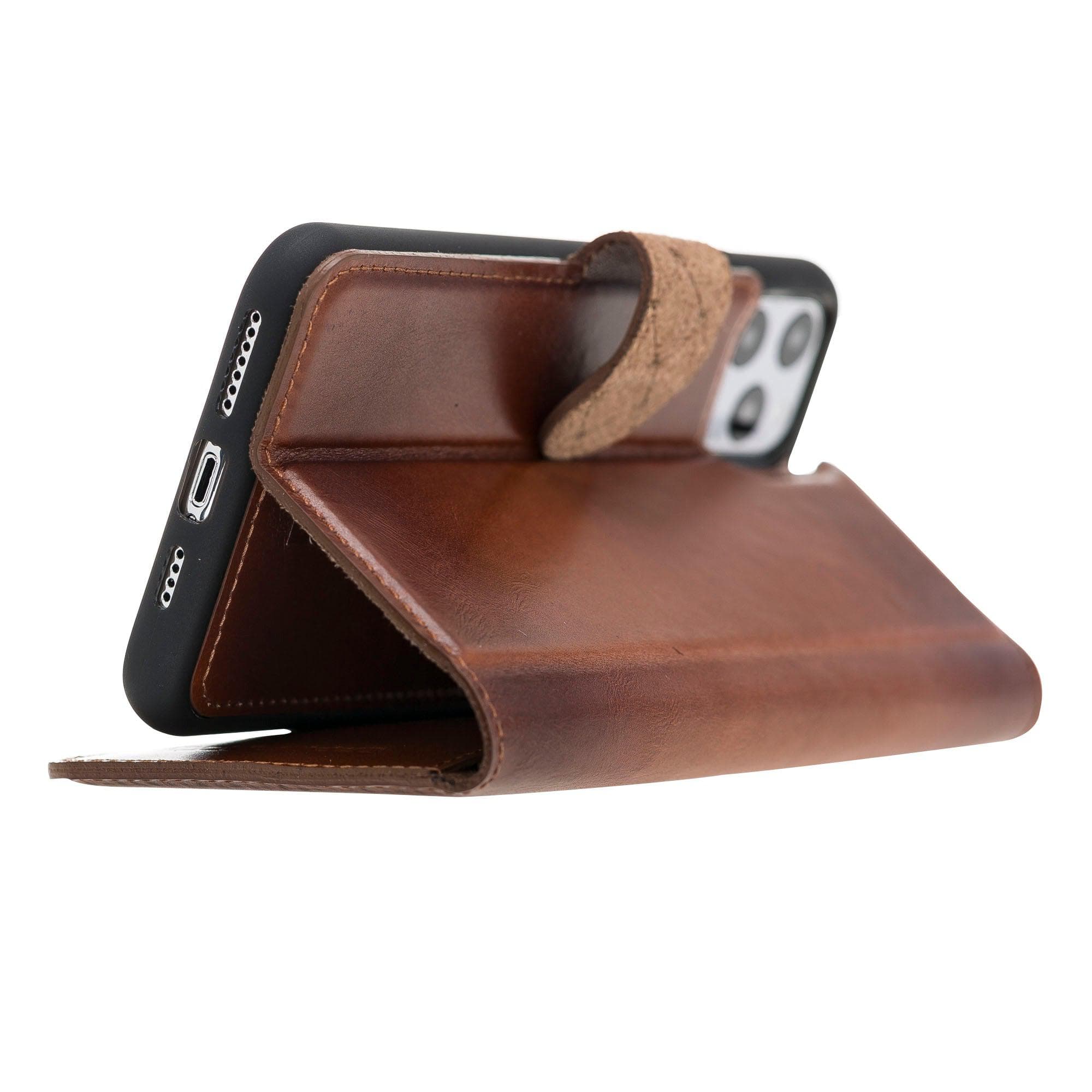 Magic iPhone 11 Pro Max Leather Detachable Wallet Case