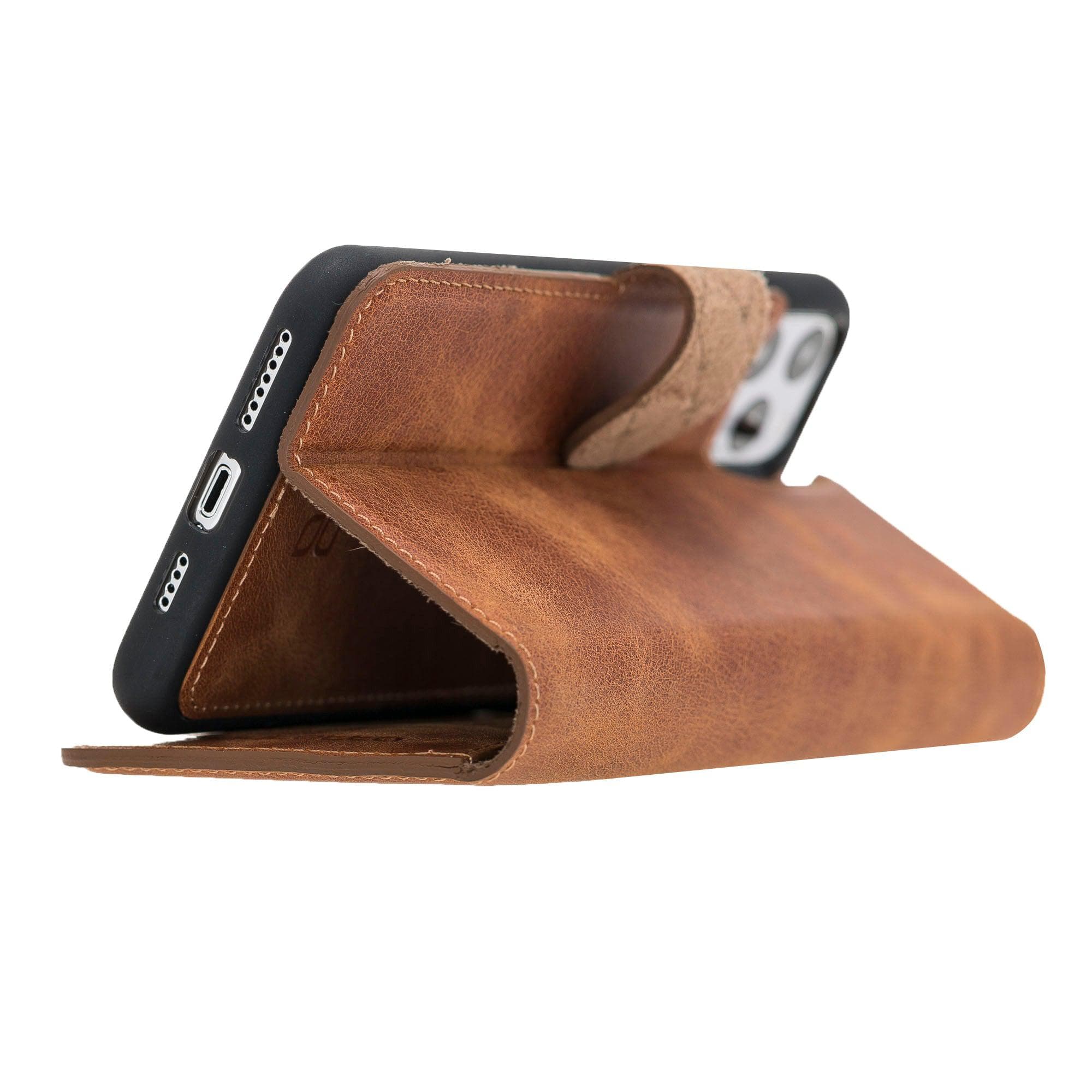 Magic iPhone 11 Pro Max Leather Detachable Wallet Case