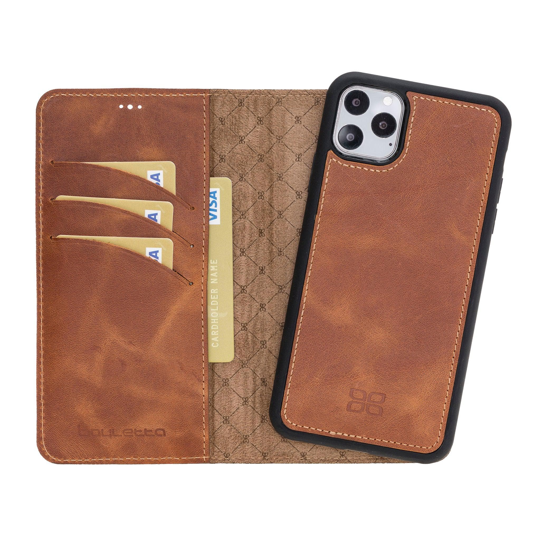 Magic iPhone 11 Pro Max Leather Detachable Wallet Case