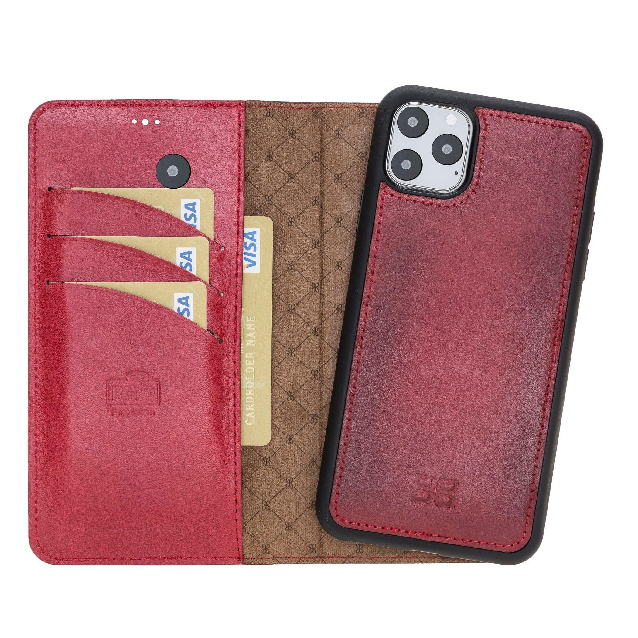 Magic iPhone 11 Pro Leather Detachable Wallet Case